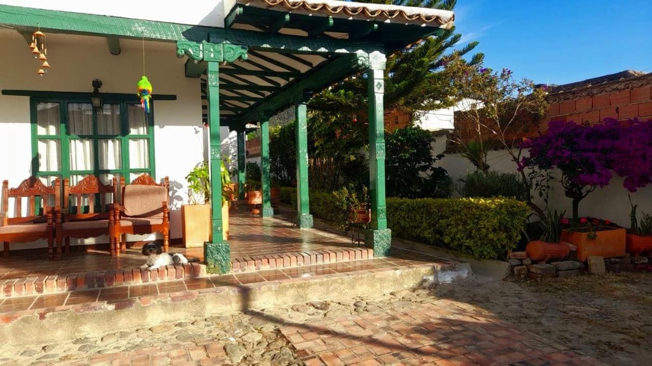 Hotel Casa San Rafael Виля Де Лейва Екстериор снимка